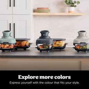 Ninja CRISPi 3.8L Air Fryer – Blue Compact Healthy Cooker
