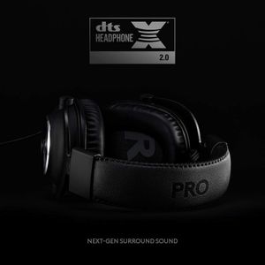 Logitech G PRO X Gaming Headset – Black, Wired Over-Ear