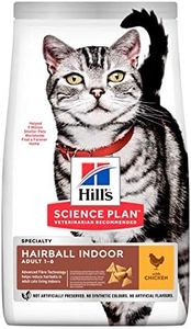 Hill's Science Plan Adult Hairball & Indoor Chicken Dry Cat Food - 7kg