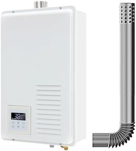 FORIMO Tankless Water Heater Propane,7.4 GPM Indoor Gas Tankless Water Heater,Constant Propane Water Heater, Quickly On Demand Tankless Water Heater Gas,Multi-Protection