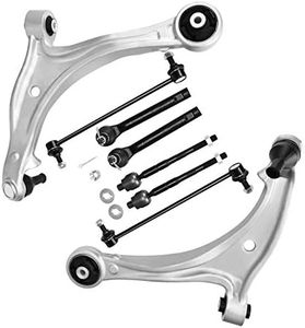 YITAMOTOR Front Suspension Kit Compatible with 2005-2010 Odyssey w/Front Lower Control Arm Sway Bar Links Tie Rods