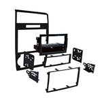 Metra 99-6519B Single/Double DIN Installation Dash Kit for Select Dodge Vehicles (Black)