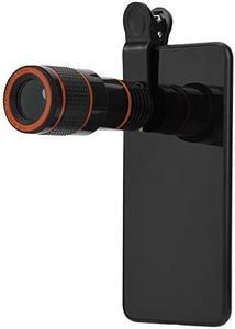 Phone Camera Lens, Professional 12X Telephoto Lens/Universal Telescopic Focusing Telephoto Lens for Mobile Phone/Tablet