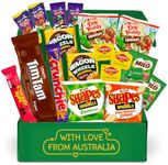 Authentic Australian Snack Gift Box - Tim Tams, Cadbury, Cherry Ripe - Australian Food and Candy - Perfect Australian Gift