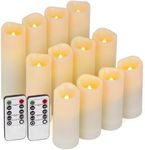 Enido 12 Pc LED Candles Flickering 