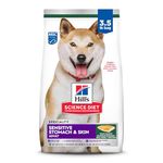 Hill's Science Diet Adult Sensitive Stomach & Skin Pollock Meal, Barley & Insect Meal Recipe Dry Dog Food, 3.5 lb. Bag