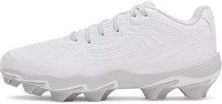 Under Armour Women's Glyde Sola RM Softball Cleats, (100) White/Summit White/Stone, 8.5, US