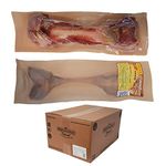 Favour Natural Large Serrano Ham Bones Chew Treat for Dogs, 18 Large Ham Bones