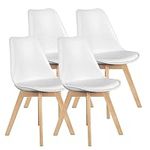 OLIXIS Dining Chairs Set of 4, Mid-