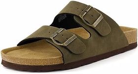 CUSHIONAIRE Men's Lane Cork footbed