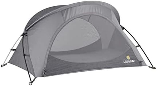 LittleLife Arc 2 Superlight Portable Compact Travel Cot with Mattress, Fitted Sheet and Hand-Luggage Sized Backpack | Weight 2.4 kg