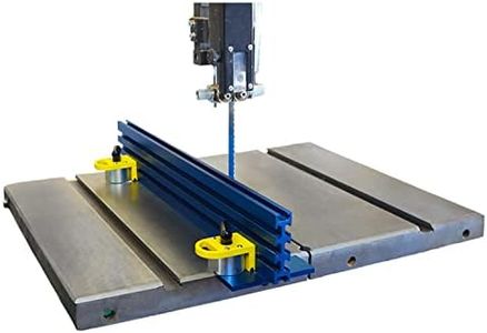 Taytools 388220 Magnetic Bandsaw and Drill Press Fence with Switchable Magnets 18-Inch-Long x 3-Inch-Tall Fence with Blade Drift Adjustment
