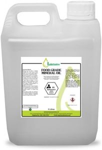 Lubrisolve Food Grade Mineral Oil for Cutting Boards, Countertops and Butcher Blocks, 2 litres, Slate