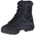 Merrell Men's Moab 3 8" Tactical Zip Wp Tactical Boot, Black, 10 W US