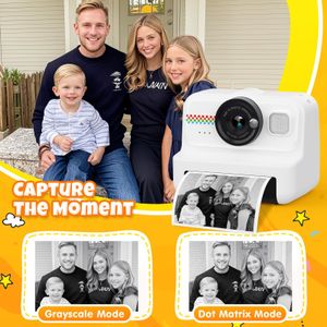 HiMont Kids Instant Print Camera – Black
