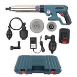 Electric Pipe Unclogger, Electric Toilet Plunger High Power Ergonomic Handle Stainless Steel Toilet Plunger US Plug 100 to 240V