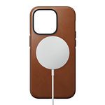 NOMAD Modern Leather Case with MagSafe Compatible for iPhone 14 Pro Max 6.7 inch