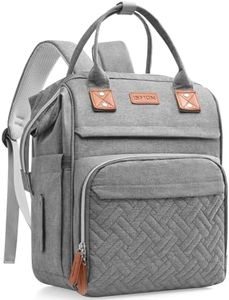 ISMGN Diaper Bag Backpack, Large Diaper Bag, Multifunctional Diaper Bag, Stylish Grey, Classic
