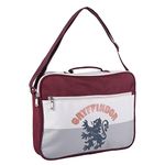 Harry Potter Gryffindor Messenger Bag (One Size) (Gray/Burgundy)