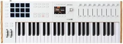 Arturia KeyLab 49 mk3 White — 49 Key USB MIDI Keyboard Controller with Analog Lab Pro Software Included