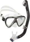 Cressi Ikarus & Orion Dry, Black/Clear