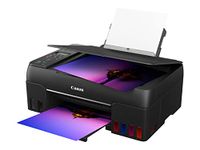 Canon PIXMA G650 MegaTank Multifunction Printer Inkjet Printer Scanner Copier (4,800 x 1,200 dpi, Photo Printer 10 x 15 cm, LC Display, WLAN, Wireless Printing, Auto Power On/Off) Black