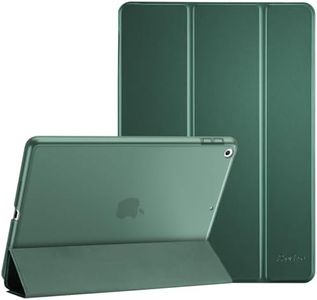 ProCase iPad 9.7 Case 2018 iPad 6th Generation/2017 iPad 5th Generation Case(Model: A1893 A1954 A1822 A1823), Ultra Slim Lightweight Stand Case with Translucent Frosted Back Smart Cover -Mgreen