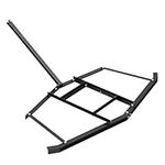 VEVOR Driveway Drag, 67.7" Width Tow Behind Drag Harrow, Q235 Steel Driveway Grader with Adjustable Bars, Support up to 50 lbs, Driveway Tractor Harrow for ATVs, UTVs, Garden Lawn Tractors