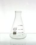 ISKO® Borosilicate Glass Conical Flask With Long Neck Erlenmeyer Flask Narrow Mouth For experiments 150ML -Set of 4