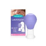 Lansinoh Latch Assist Nipple Everter with Case for Breastfeeding mums, offers temporary correction of flat or inverted nipples, 2 size cones within the pack and hygienic carry case