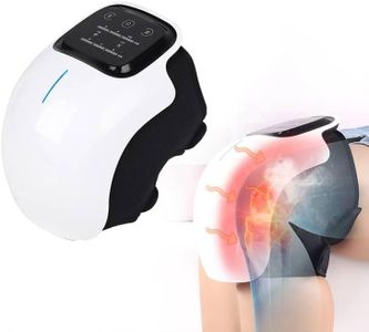 Natural Knee Pain Relief Device With Heat & Vibration, Kneemedy Knee Massager for Swelling Stiff Joints, Stretched Ligament and Muscles Injuries,