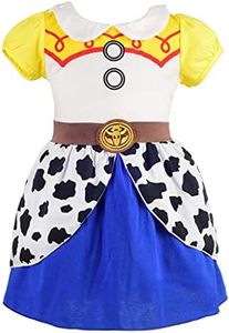 Dressy Daisy Cowgirl Dress Up Clothes Halloween Costume Summer Outfit for Baby Girls Size 6-12 Months