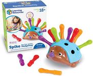 Learning Resources Spike The Fine Motor Hedgehog, Fine Motor and Sensory Toy, Educational Toys for Toddlers, Ages 18 months+