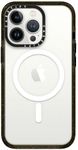 CASETiFY Impact iPhone 13 Pro Case [4X Military Grade Drop Tested / 8.2ft Drop Protection/Compatible with Magsafe] - Clear Black
