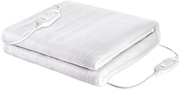 Tristar Topcom BW-4752 P202 sous-Couverture Electrique Polyester Blanc 160 x 140 x 2 cm