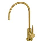 Kingston Brass KS8197NYL New York Single-Handle Cold Water Filtration Faucet, Brushed Brass