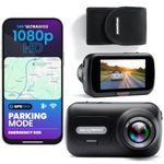 Nextbase 322GW Dash Cam with Protective Carry Case – 1080p Full HD, GPS, Wi-Fi, Bluetooth – 140° Wide Angle, Night Vision, Emergency SOS, Loop Recording – Polarising Filter Compatible