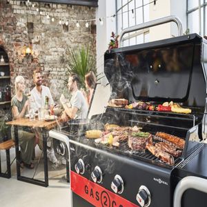 Char-Broil Gas2Coal 440 Hybrid Grill – Gas and Charcoal BBQ