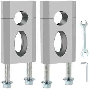 XIKOBY Motorcycle Handlebar Risers, 22mm 7/8 Handlebar Clamp Mount Risers for Razor MX350 Apollo 125cc 110cc Dirt Pit Bike Coleman Mini Bike BT200X CT200U-EX Trailmaster MB200 SSR 125 CRF110 Parts