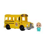 CoComelon Official Musical Yellow School Bus, Plays Clips from ‘Wheels on The Bus,’ Featuring Removable JJ Figure – Character Toys for Babies, Toddlers, and Kids