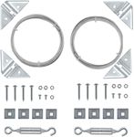 HOME MASTER HARDWARE 2 Pack Anti-Sag Gate Kit Zinc Plated Steel - Turnbuckles, Hooks, Heavy Cables, Screws