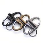 3 Pack Keychain Lighter, 2026 Waterproof Metal Matches, Permanent Match Camping Strike Infinity Lighter with Multitool Keychain, without Petrol