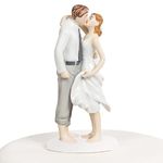 "Beach Get Away" Wedding Cake Topper