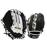 Baseball Glove and Ball, Softball Mitt, Softball Glove 9.5''-12.5''for Kids Youth Adult Beginner Play & Training, Baseball Mitt Left Hand Glove with Soft Ball Set, Right Hand Throw