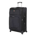 SwissGear Sion 29" Black Suitcase, Black