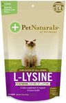 Pack of 3 x Pet Naturals of Vermont L-Lysine for Cats Chicken Liver - 60 Chewables