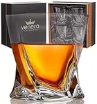 VENERO Crystal Whiskey Glasses, Set