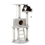 amazon basics Cat Tree with Platform, Grey ,1 Piece,X-Large