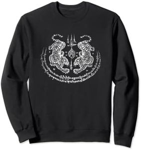 Muay Thai Buda Tatuaje Kickboxing Cultural Sak Yant Tigers Sudadera