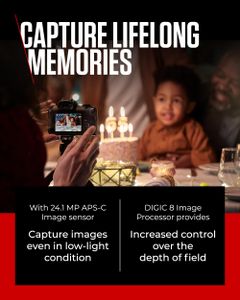 Canon EOS R100 Mirrorless Camera – Compact Digital Camera